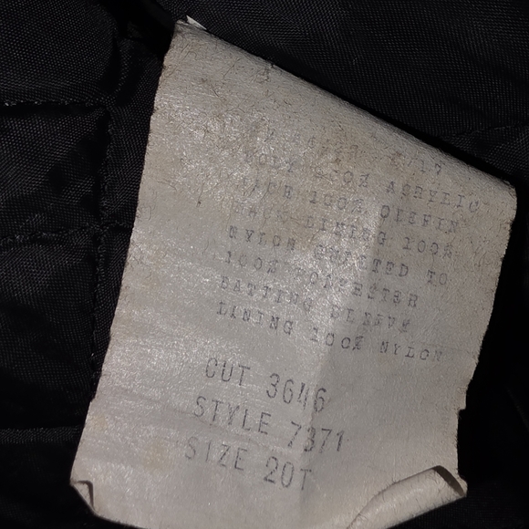 Vintage Sears Faux Fur Peacoat with Gold Button - Picture 4 of 4